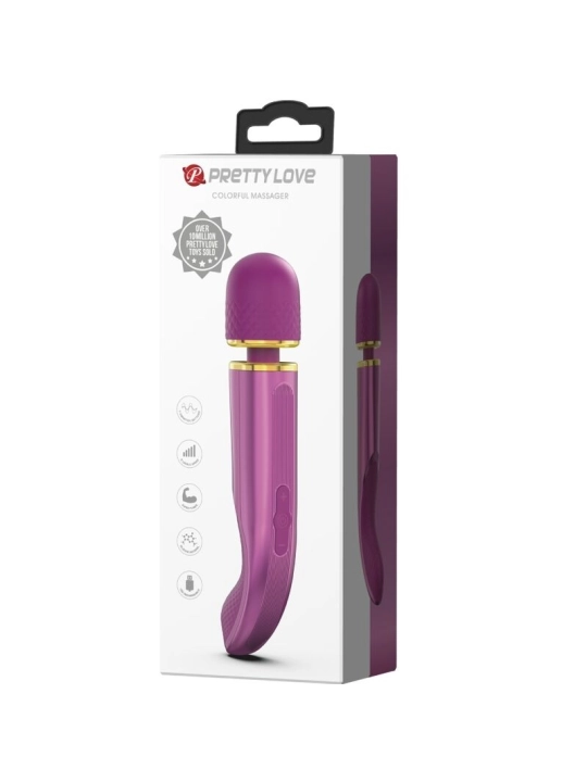 Massager 7 Vibrationsmodi Lila von Pretty Love Smart