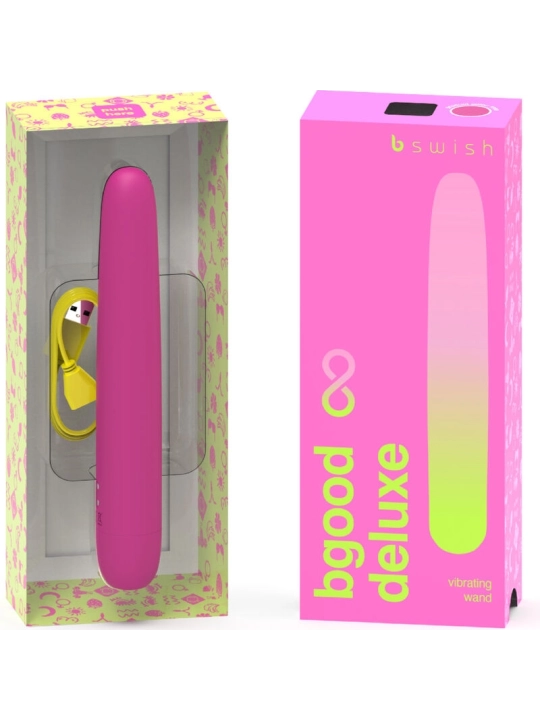 Bgood Infinite Deluxe Wiederaufladbarer Vibrator Rosa Silikon von B Swish