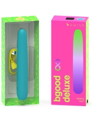 Bgood Infinite Deluxe Wiederaufladbarer Vibrator Blaues Silikon von B Swish