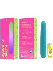 Bgood Infinite Deluxe Wiederaufladbarer Vibrator Blaues Silikon von B Swish