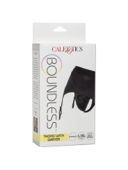 Boundless Thong mit Garter L/XL von Calexotics