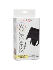 Boundless Thong mit Garter S/M von Calexotics