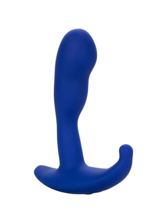 Admiral Gebogener Analstimulator & Vibrator Blau von Calexotics