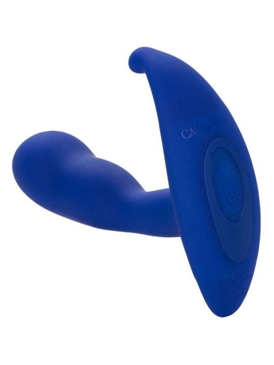 Admiral Gebogener Analstimulator & Vibrator Blau von Calexotics