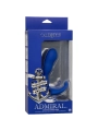 Admiral Gebogener Analstimulator & Vibrator Blau von Calexotics