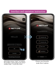 Hector Elektroschock-Vibrator Kostenlose App Violett von Pretty Love Flirtation