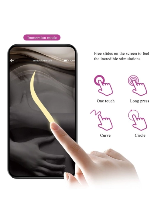 Hector Elektroschock-Vibrator Kostenlose App Violett von Pretty Love Flirtation