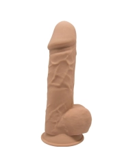 Model 1 Realistischer Penis Premium Silexpan Silikon Karamell 21.5 cm von Silexd