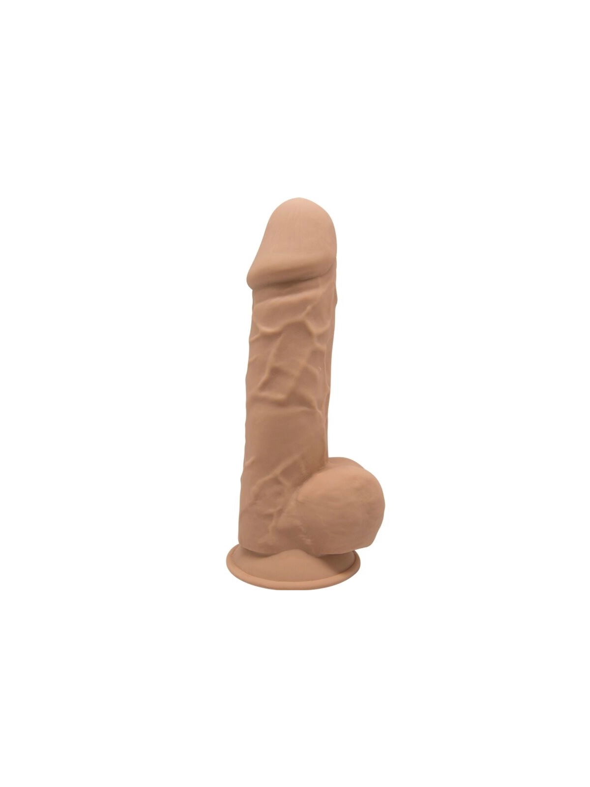 Model 1 Realistischer Penis Premium Silexpan Silikon Karamell 21.5 cm von Silexd