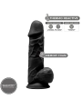 Model 1 Realistischer Penis Premium Silexpan Silikon Schwarz 21.5 cm von Silexd