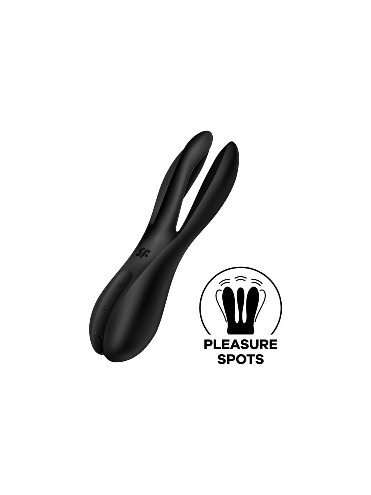 Threesome 2 Vibrator Schwarz von Satisfyer Vibrator