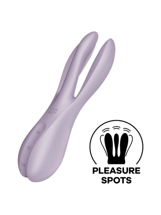 Threesome 2 Vibrator Violett von Satisfyer Vibrator