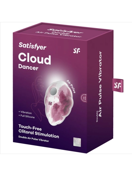 Cloud Dancer Red Vibrator Air Pulse von Satisfyer Air Pulse