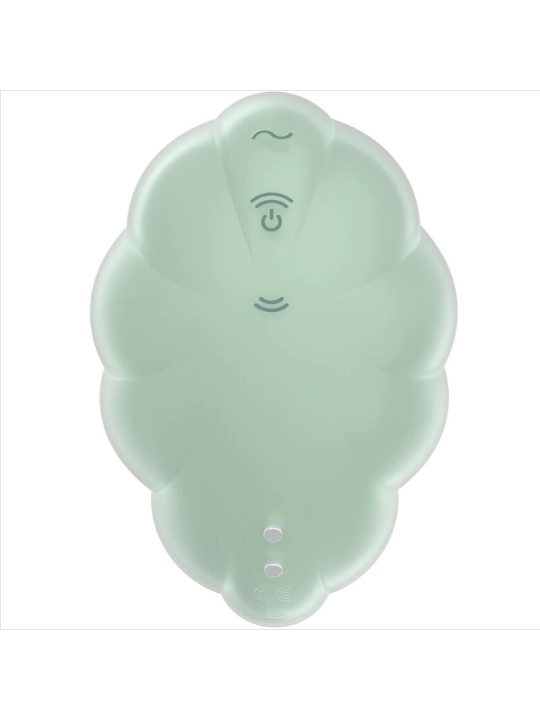 Cloud Dancer Green Air Pulse Vibrator von Satisfyer Air Pulse