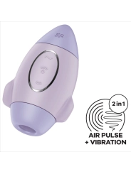 Mission Control Flieder Kleiner Doppelimpuls Vibrator von Satisfyer Vibrator