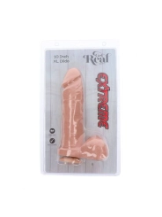 Extremer XL-Dildo 25,5 cm Beige von Get Real