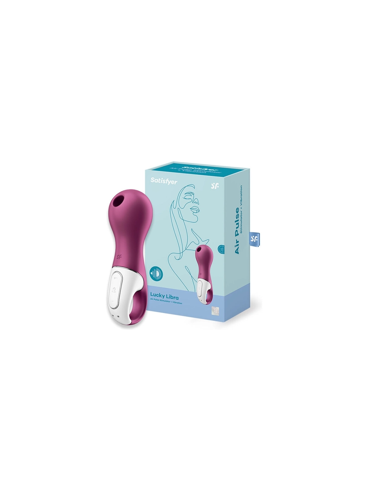 Lucky Libra Stimulator & Vibrator von Satisfyer Air Pulse