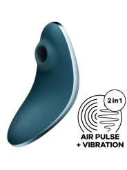 Vulva Lover 1 Luftpulsstimulator & Vibrator Blau von Satisfyer Air Pulse