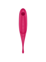 Twirling Pro Air Pulse Stimulator & Vibrator Rot von Satisfyer Air Pulse