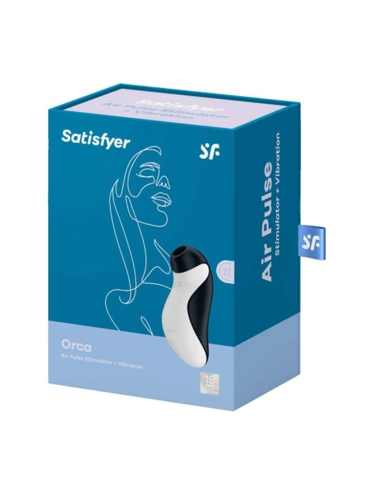 Orca Air Pulse Stimulator + Vibration von Satisfyer Air Pulse