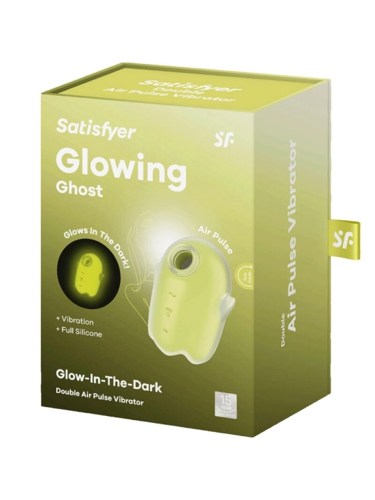 Glowing Ghost Air Pulse & Vibrator Gelb von Satisfyer Air Pulse