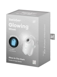 Glowing Ghost Air Pulse & Vibrator Weiss von Satisfyer Air Pulse