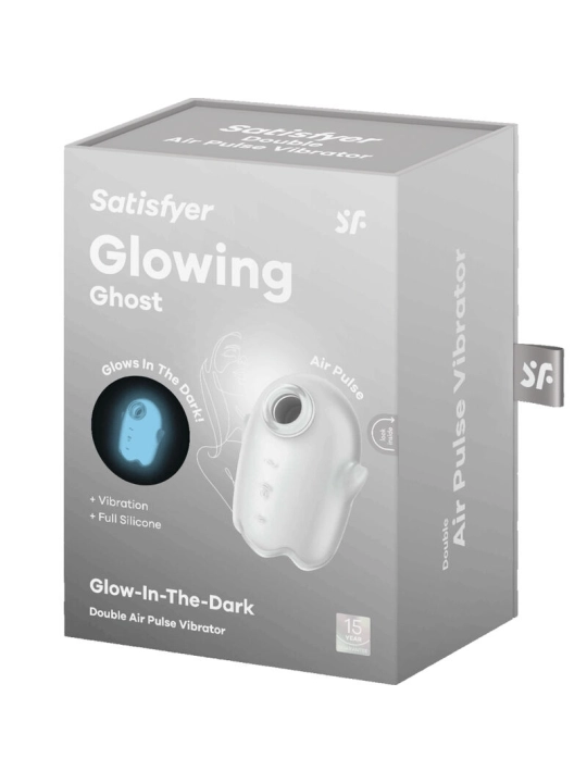 Glowing Ghost Air Pulse & Vibrator Weiss von Satisfyer Air Pulse