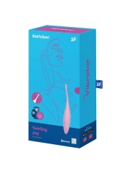 Twirling Joy Clit Tip Vibrator Rosa von Satisfyer Connect