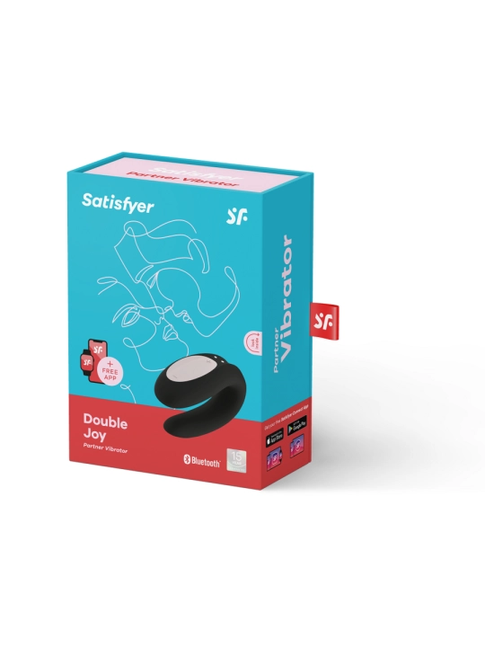 Double Joy Con App Schwarz von Satisfyer Connect