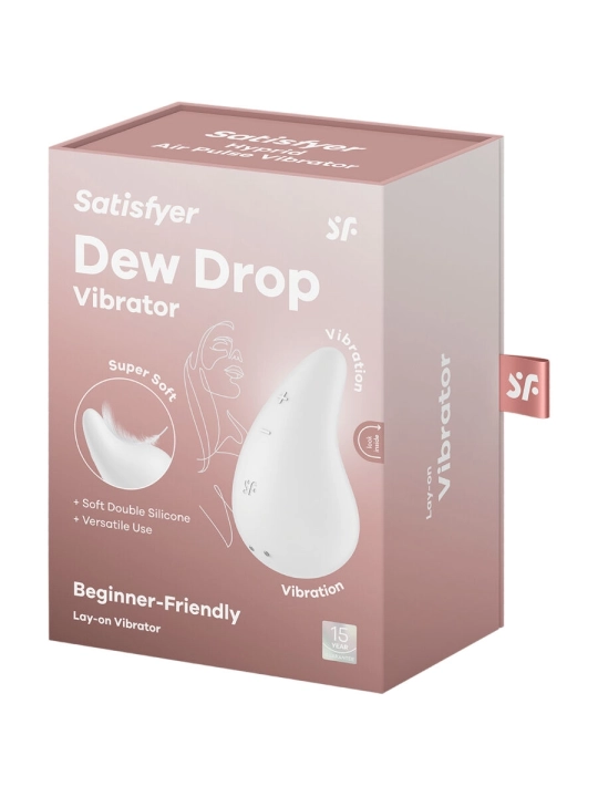 Dew Drop Vibrator Auflegen Weiss von Satisfyer Layons