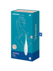 Twirling Fun Tip Vibrator Weiss von Satisfyer Vibrator