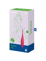 Twirling Fun Tip Vibrator Rot von Satisfyer Vibrator