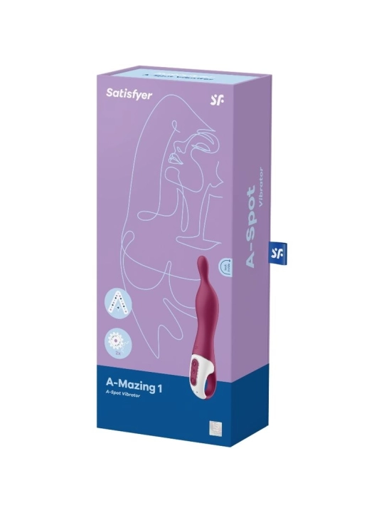 Amazing 1 Aspot Vibrator Beere von Satisfyer Vibrator