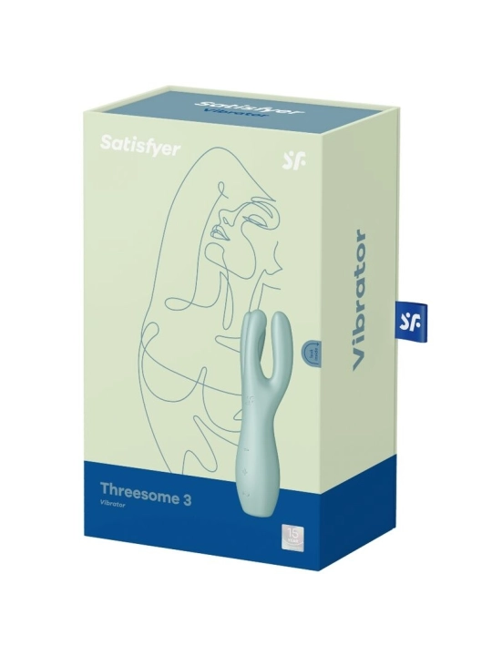 Threesome 3 Vibrator Mint von Satisfyer Vibrator