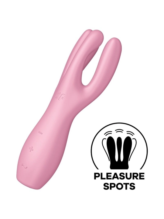 Threesome 3 Vibrator Rosa von Satisfyer Vibrator