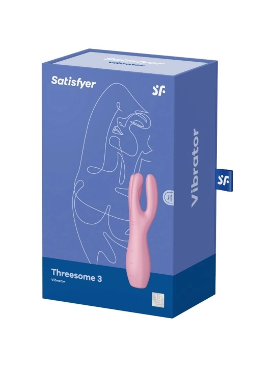 Threesome 3 Vibrator Rosa von Satisfyer Vibrator