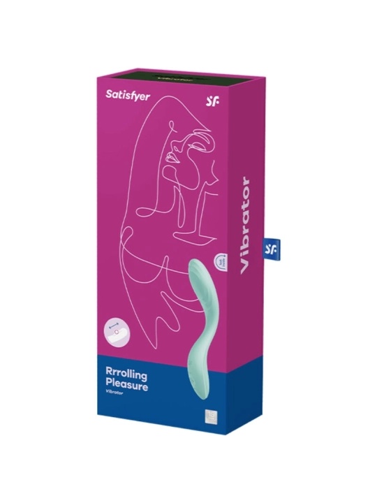 Rrrolling Pleasure Gspot Vibrator Grün von Satisfyer Vibrator