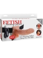 Verstellbarer Gurt mit Fernbedienung, Penis mit Hoden 17,8 cm von Fetish Fantasy Series