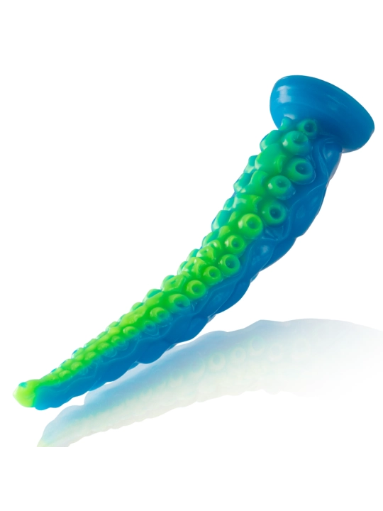 Scylla Fluoreszierender Dünner Tentakel-Dildo, Grosse Grösse von Epic