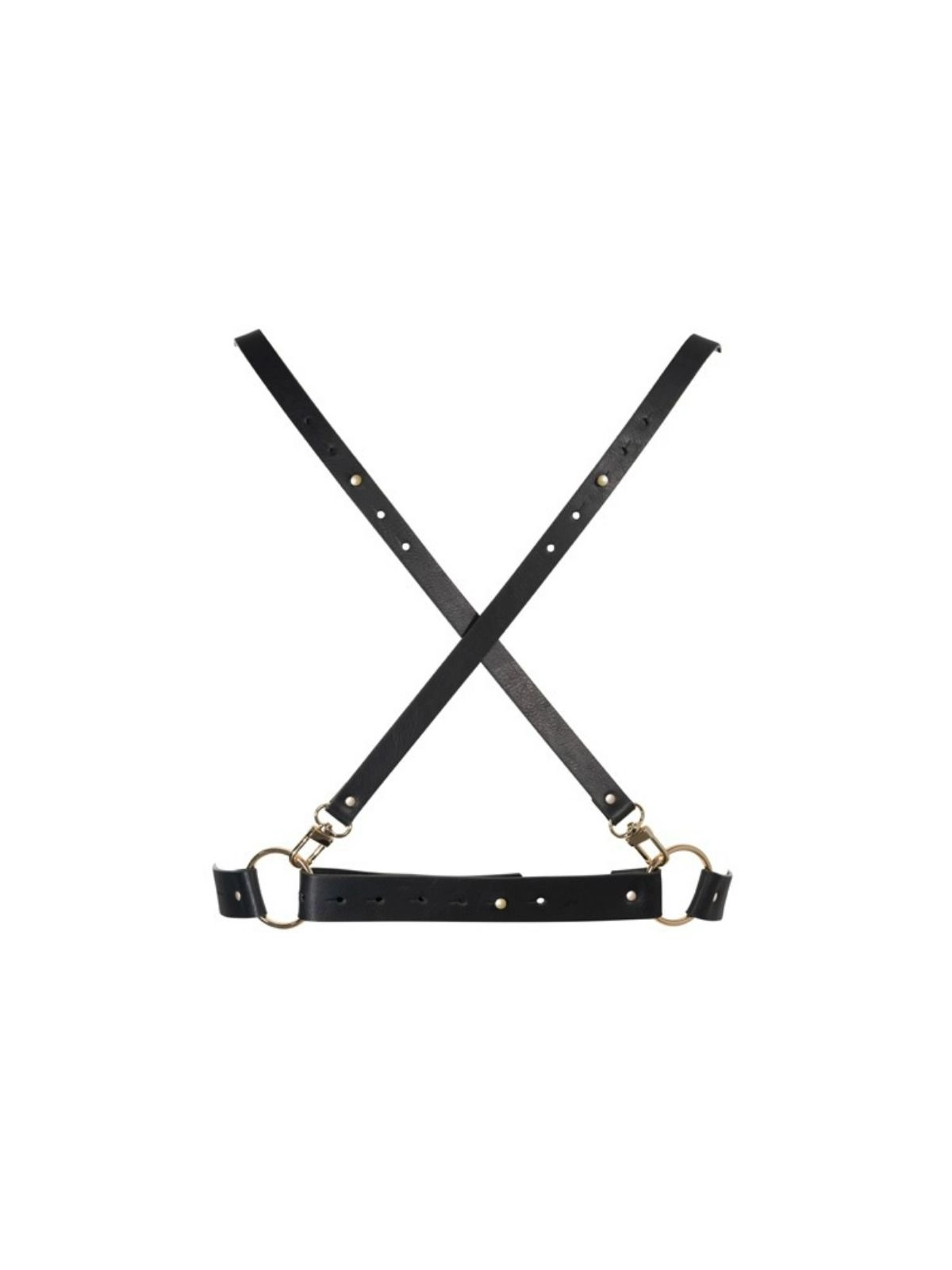 X Harness Schwarz von Bijoux Maze