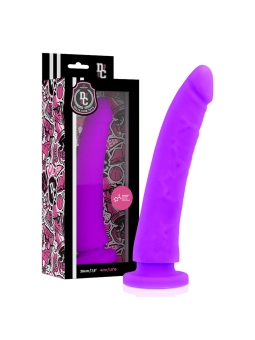 Toys Arnes + Dildo Lila Silikon 20 cm -O- 4 cm von Deltaclub