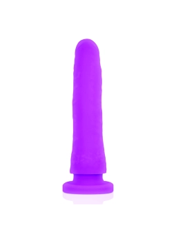 Toys Arnes + Dildo Lila Silikon 20 cm -O- 4 cm von Deltaclub