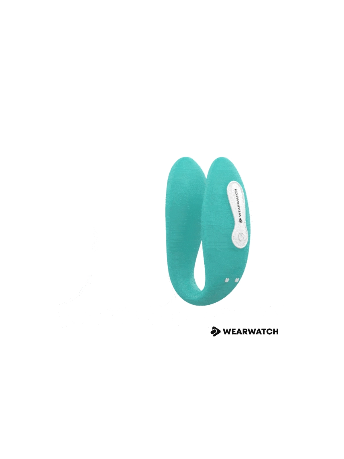 Dual-Technologie Vibrator Watchme Aquamarine / Jet von Wearwatch