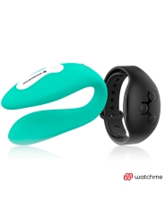 Dual-Technologie Vibrator Watchme Aquamarine / Jet von Wearwatch