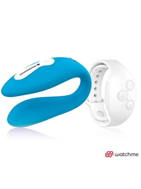 Watchme Dual Technology Vibrator Indigo/Snow von Wearwatch