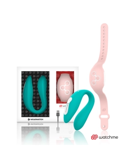 Watchme Dual Technology Vibrator Meerwasser / Rosa von Wearwatch