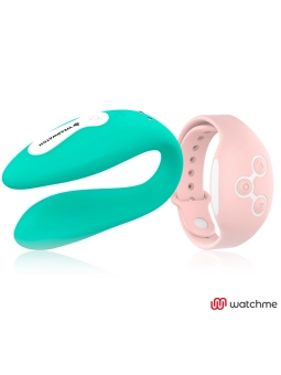 Watchme Dual Technology Vibrator Meerwasser / Rosa von Wearwatch