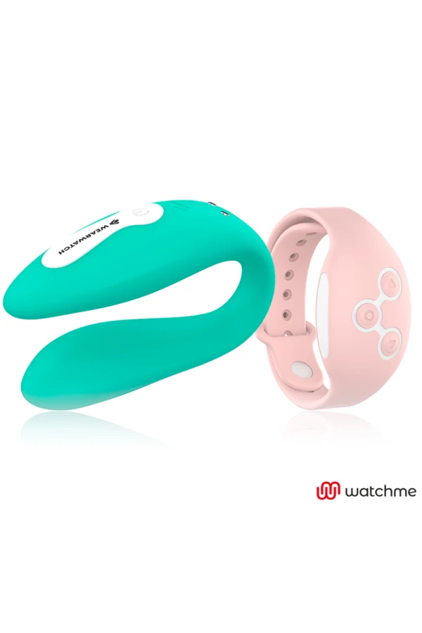 Watchme Dual Technology Vibrator Meerwasser / Rosa von Wearwatch