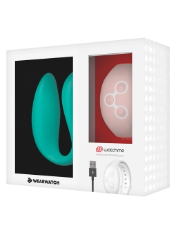 Watchme Dual Technology Vibrator Meerwasser / Rosa von Wearwatch