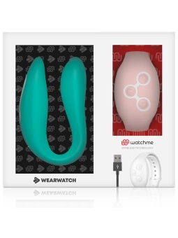 Watchme Dual Technology Vibrator Meerwasser / Rosa von Wearwatch